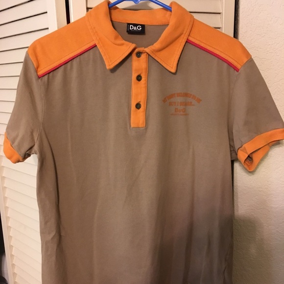 orange designer shirt